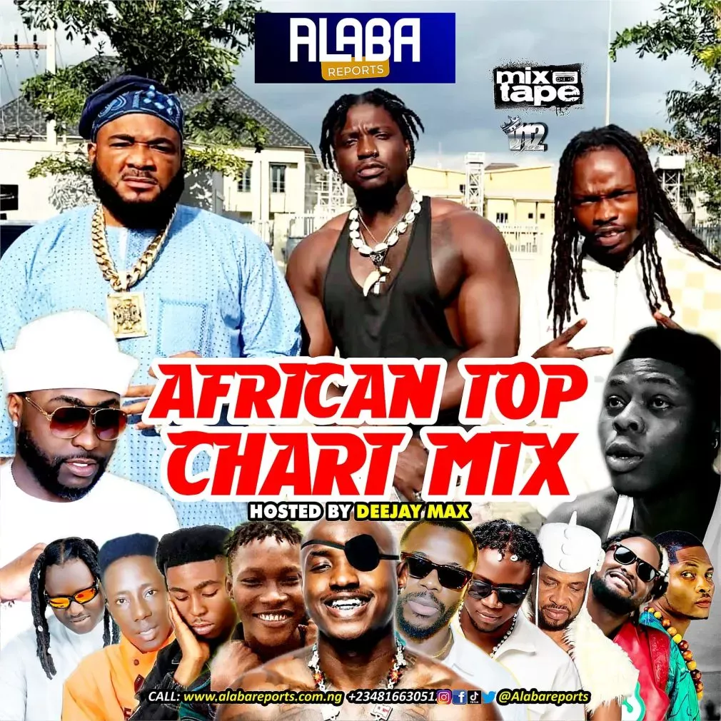 Alabareports Promotions _ African Top Chart Mixtape Ft. DJ Max AKA King Of DJs