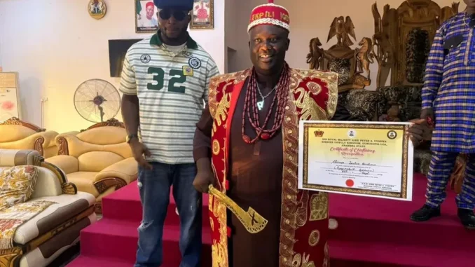 Chief Dr Arowanteje Crowned as New Eze egwu ekpili igbonine (Pictures and Videos)