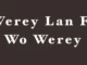 Trendysounds – Werey Lan Fi Wo Werey (Kaysliky)