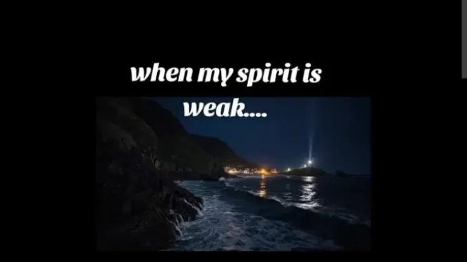 Jelly Roll – When My Spirit Is Weak