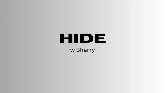 Wilcoxx – Hide w Bharry Mp3 Download