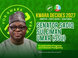 KWARA DECIDES: Data and Competence Positions Senator Sadiq Umar as APC’s Strongest Choice for Victory in 2027