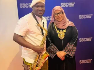 Olamide Sax Delivers Captivating Performance at Stand & Be Counted’s Soapbox Theatre Spotlight