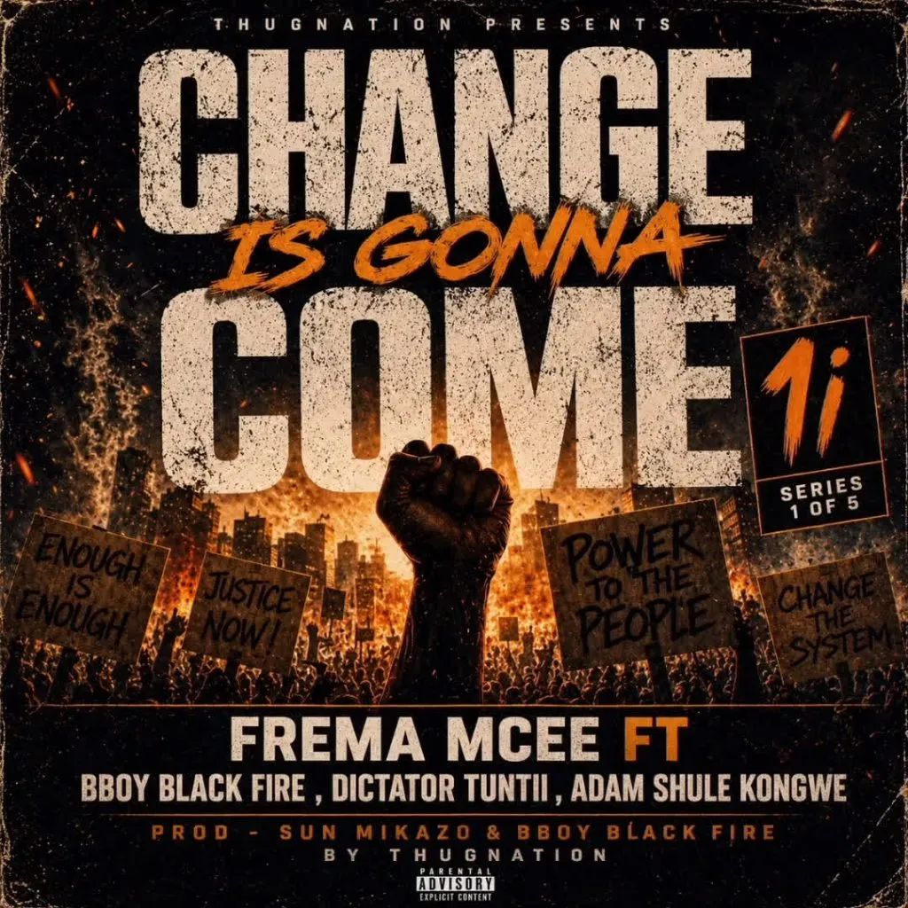 FreMa Mcee ft Bboy Black Fire, Dictator Tuntii & Adam Shule Kongwe – Change Is Gonna Come Mp3 Download