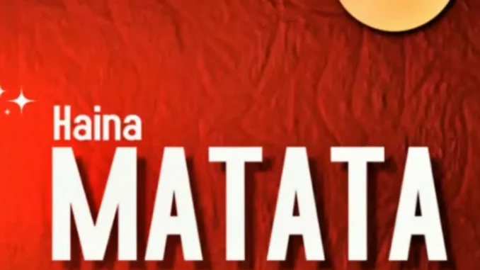 Mkataba Mc – Haina Matata Mp3 Download