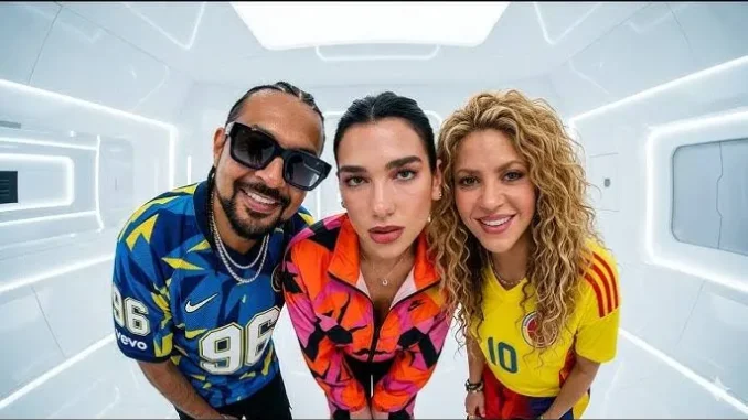 Dua Lipa x Sean Paul x Shakira – Tropical Fire Mp3 Download